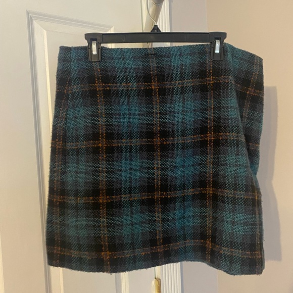Plaid tweed skirt - LOFT - Picture 1 of 2